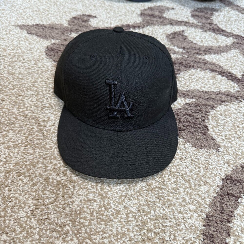 Black LA Dodgers Hat